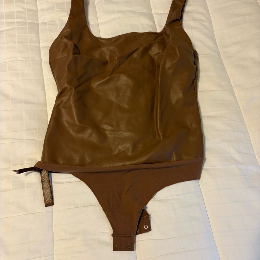 SKIMS Brown Bodysuit